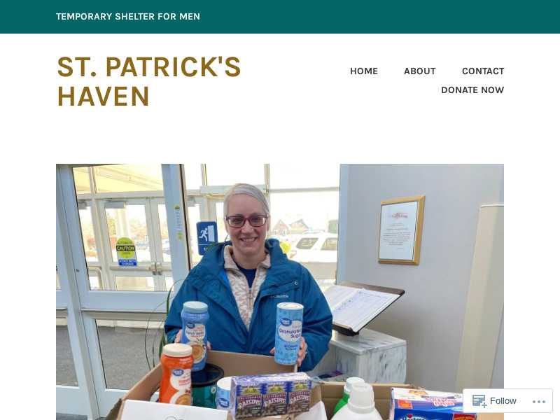 St. Patrick’s Haven - Temporary Shelter For Men