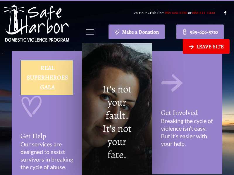 SAFE HARBOR - Domestic Violence Program