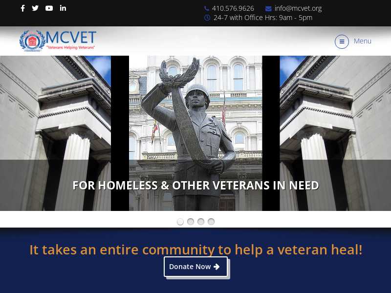 Maryland Center for Veterans Education and Training - MCVET