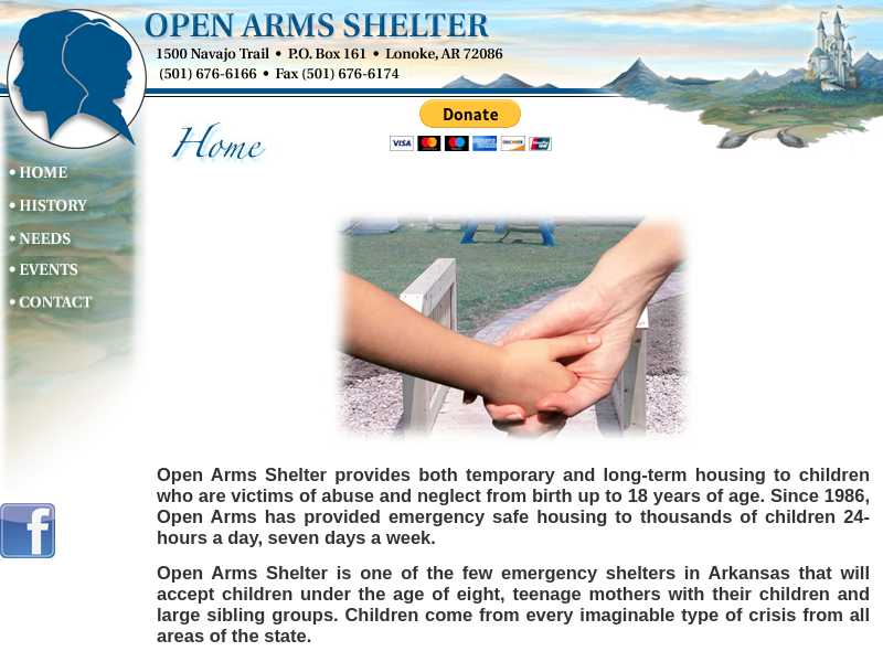 Open Arms Shelter