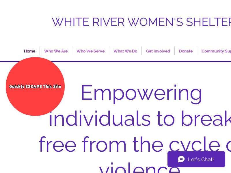 White River Women's Shelter