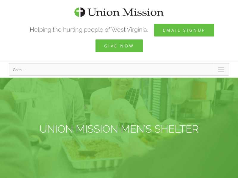 Union Mission  Crossroads Men’s Shelter