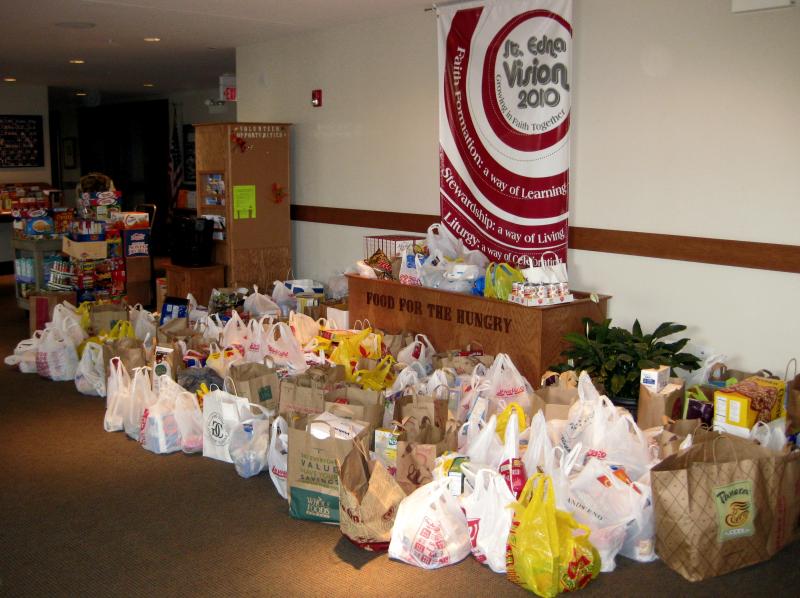 St. Edna Catholic Church Food Pantry