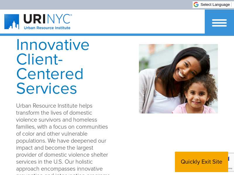 URI NYC - Urban Resource Institute