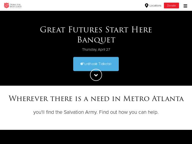Salvaton Army Red Shield Services Atlanta