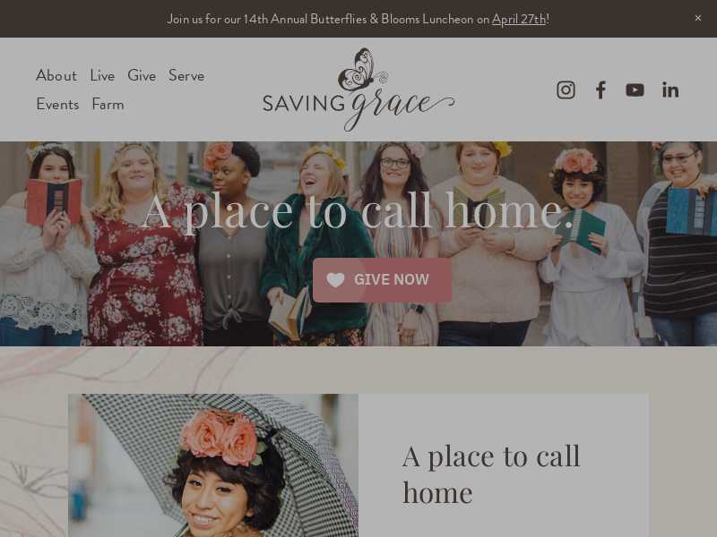 Saving Grace, Inc.