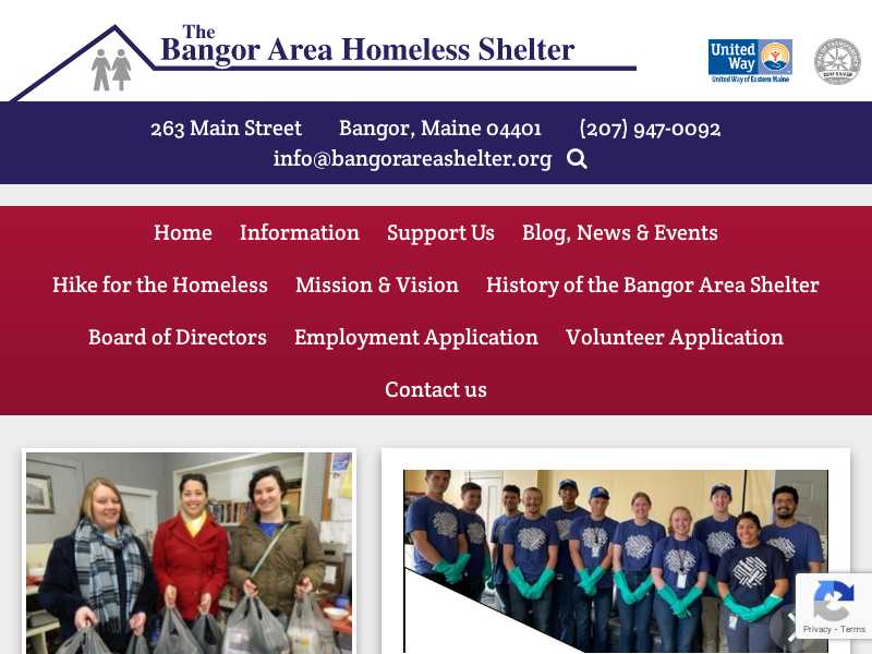 The Bangor Area Homeless Shelter