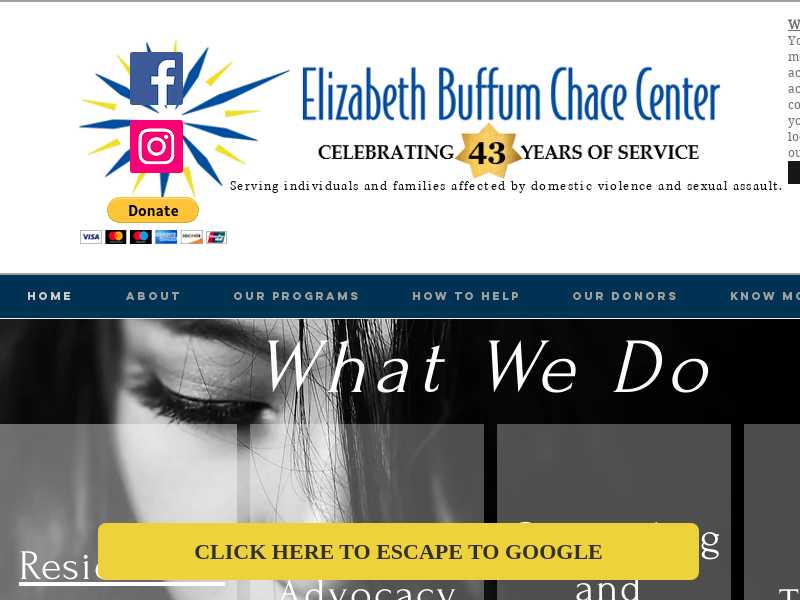 Elizabeth Buffum Chace Center