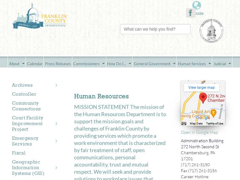 Franklin Franklin County Human Services
