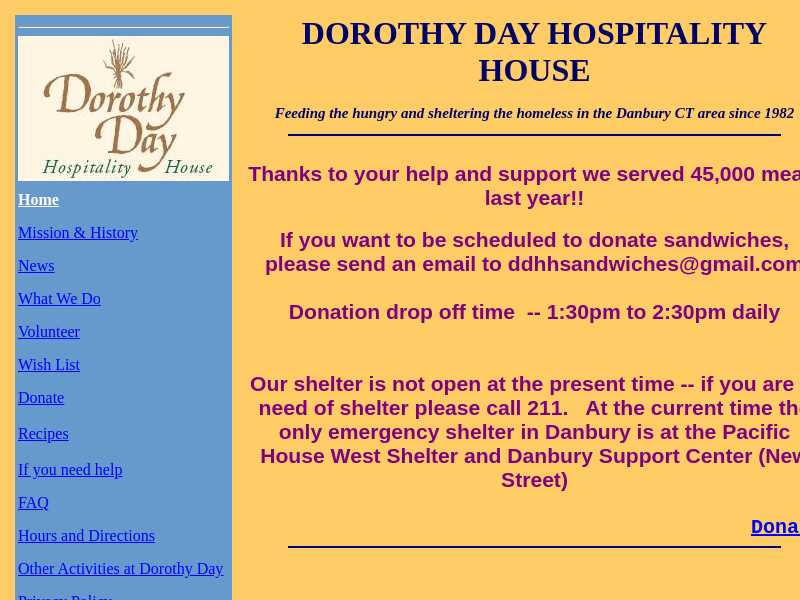 Dorothy Day Hospitality House