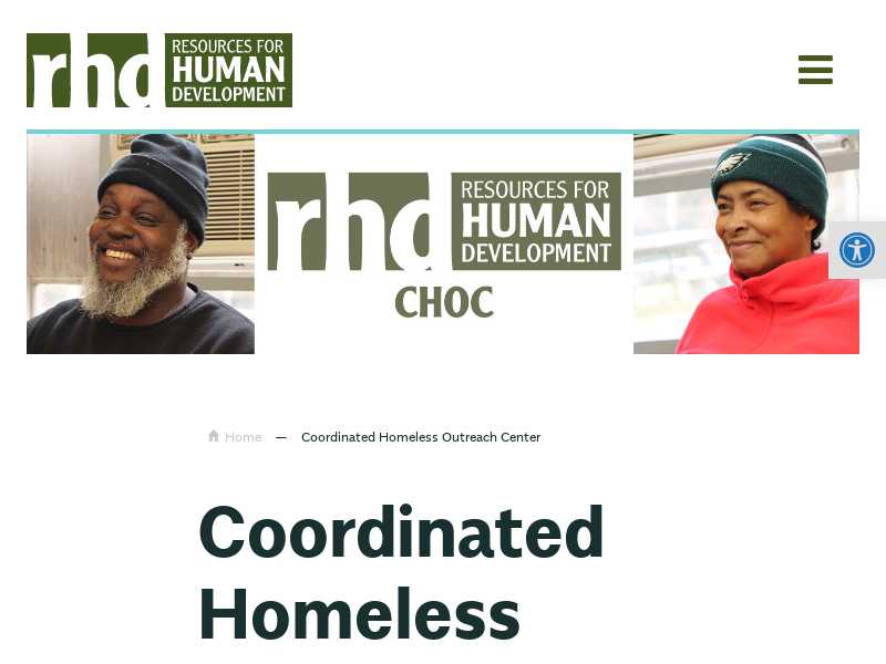 Coordinated Homeless Outreach Center (CHOC)