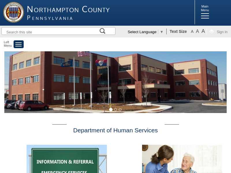 NORTHAMPTON Department of Human Services