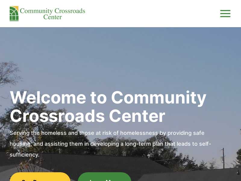Community Crossroads Center Shelter
