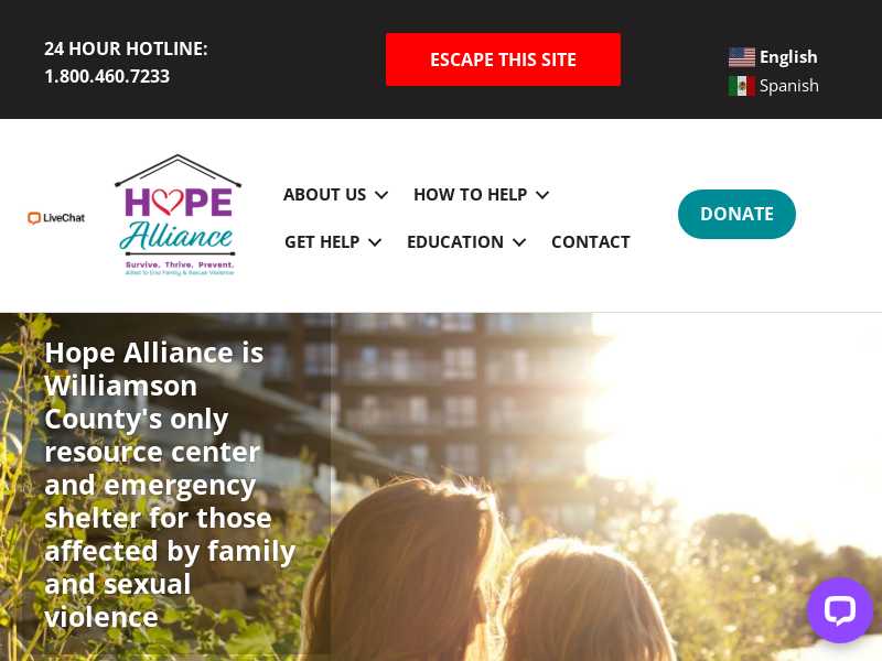 Hope Alliance Women's Shelter