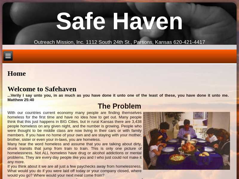 Safe Haven Outreach Mission Inc