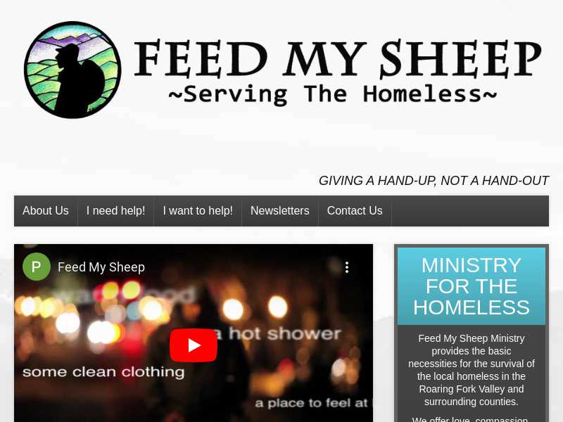 Feed My Sheep Homeless Ministry