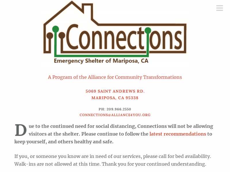Connections Emergency Shelter