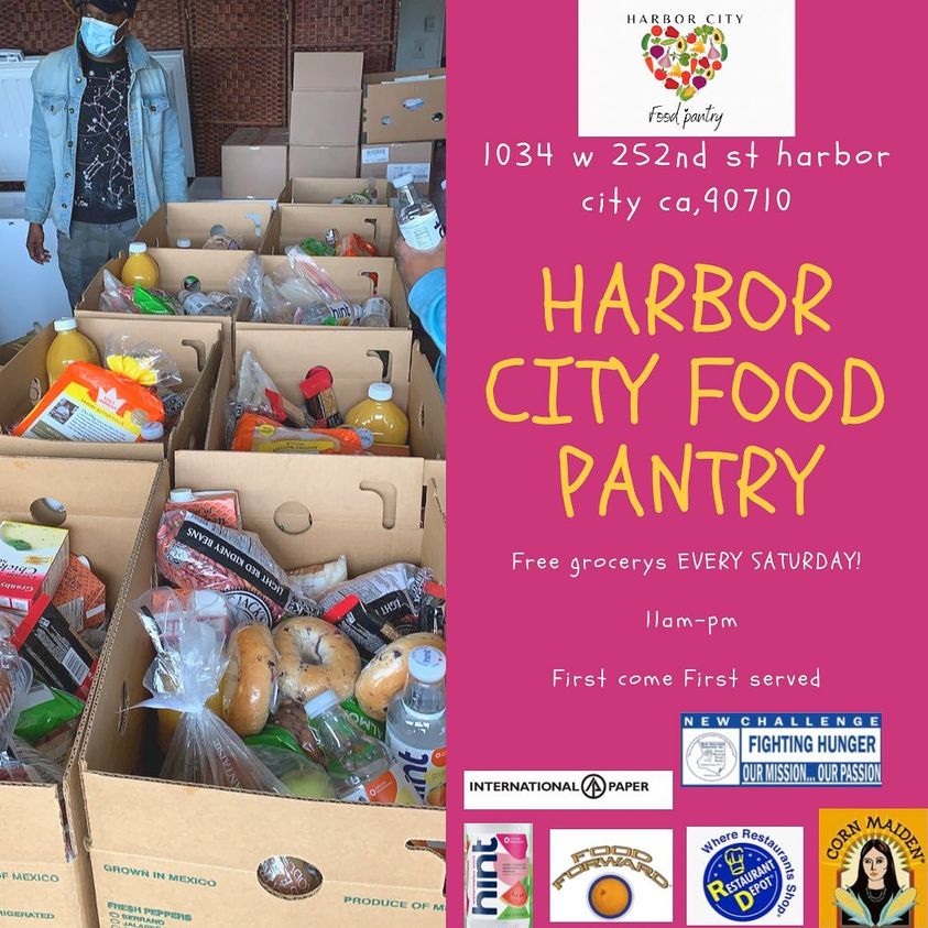 Harbor City Food Pantry 1034 252nd St, Harbor City, CA