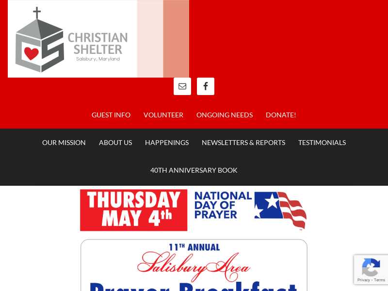 Christian Shelter, Inc.