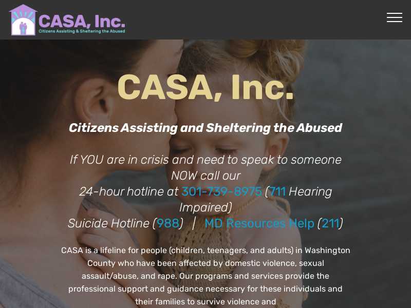 CASA: Citizens Assisting and Sheltering the Abused