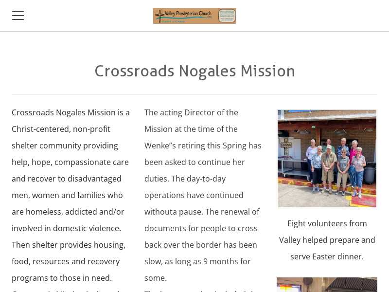 Crossroad Mission Family Center and Shelter