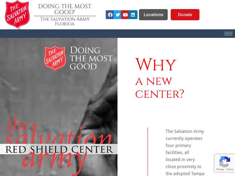 The Salvation Army of Tampa 1603 North Florida Avenue, Tampa, FL