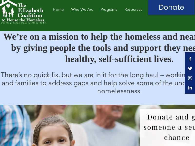 Elizabeth Coalition to House the Homeless 
