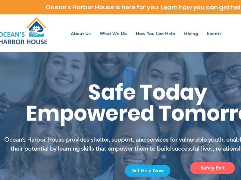 Ocean's Harbor House Youth Shelter