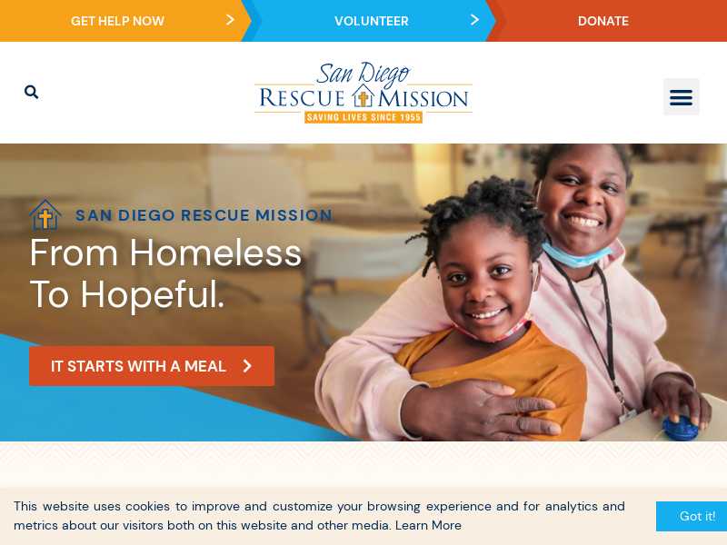 San Diego Rescue Mission Men's Center Long Term