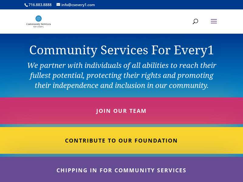 Emergency Shelter - Community Services for Every1