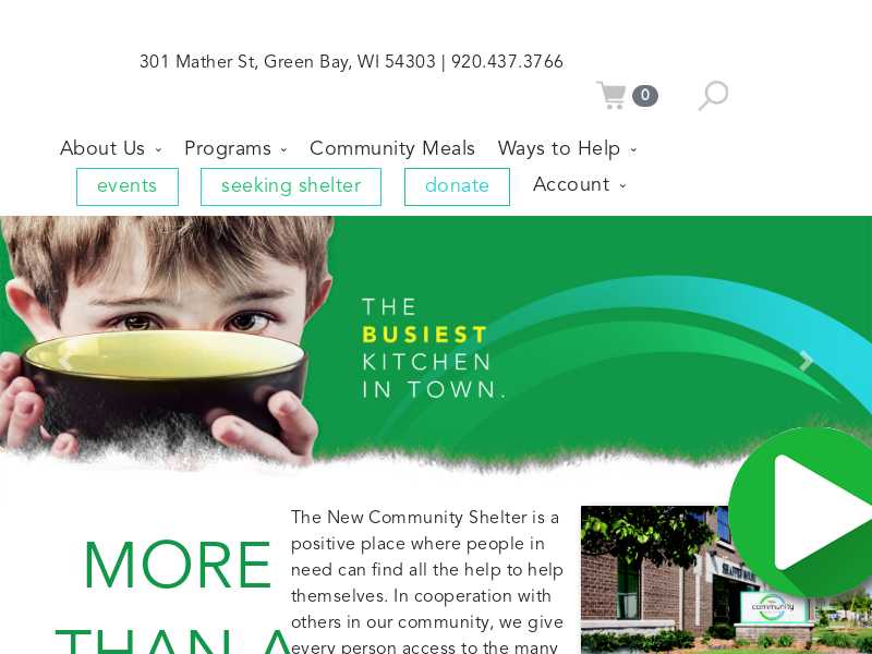 Green Bay, WI Homeless Shelters