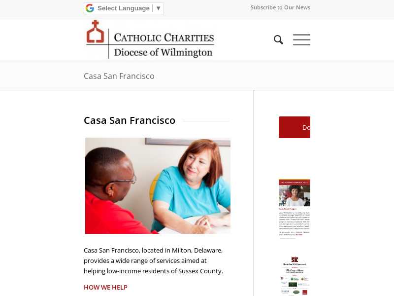 Catholic Charities Casa San Francisco