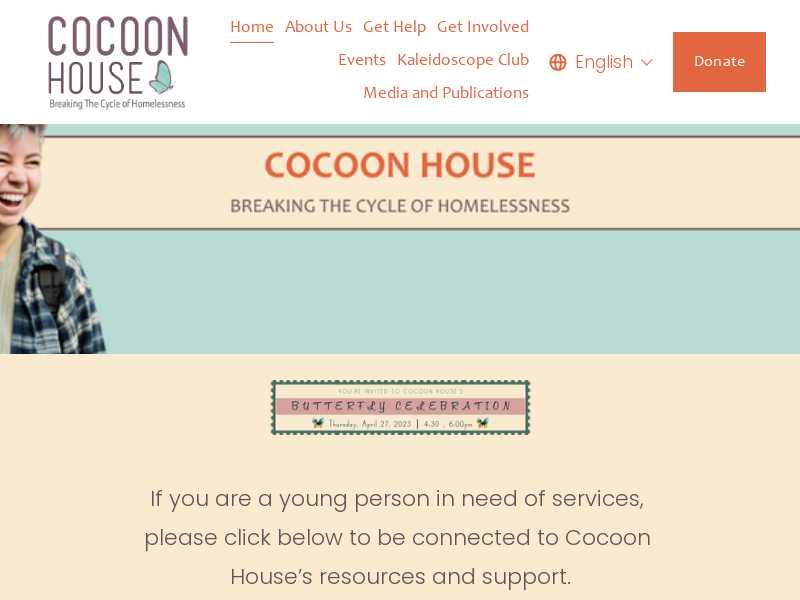 Cocoon House For Teens