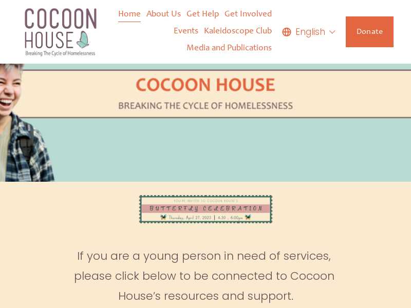 Cocoon House For Teens