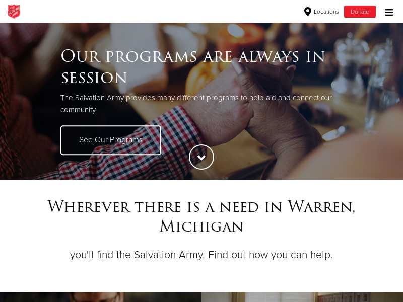 The Salvation Army MATTS 24140 Mound Road, Warren, MI