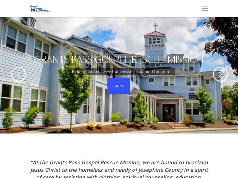 Grants Pass Gospel Rescue Mission