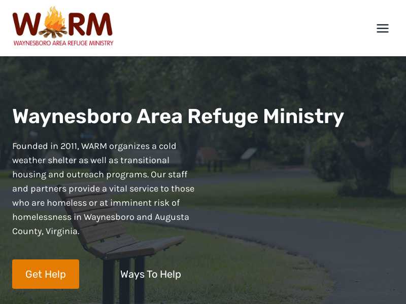 WARM Waynesboro Area Refuge Ministry
