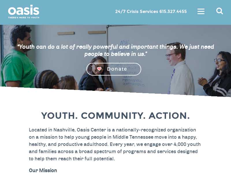 Oasis Center - Youth Shelter