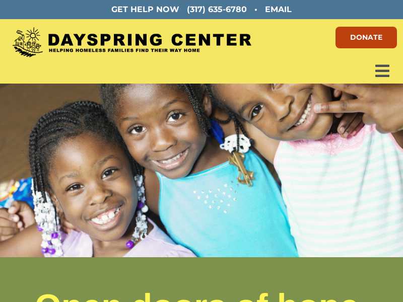 Dayspring Center Family Emergency Shelter