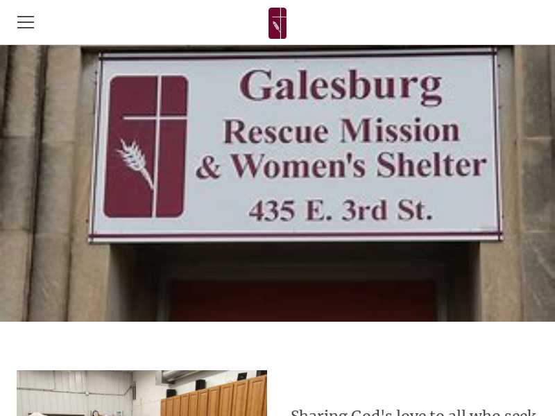 Galesburg Rescue Mission Food Pantry