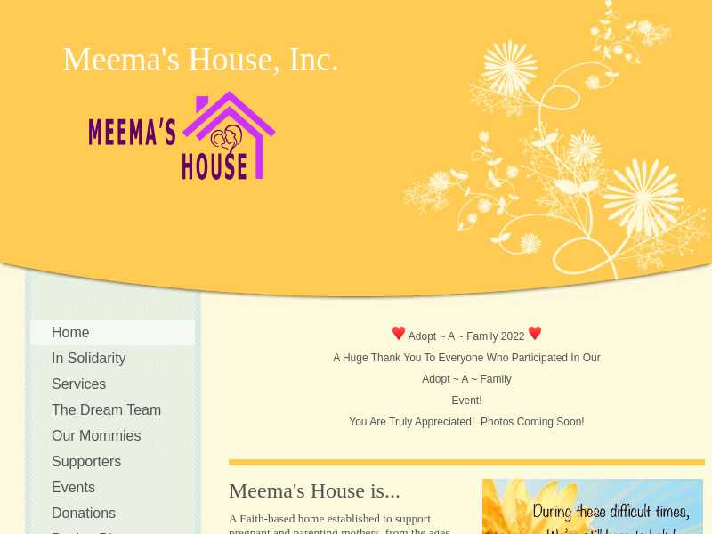 Meema's House, Inc.