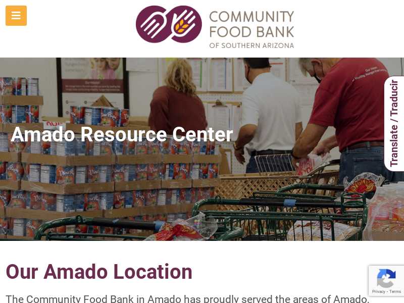 Community Food Bank Amado
