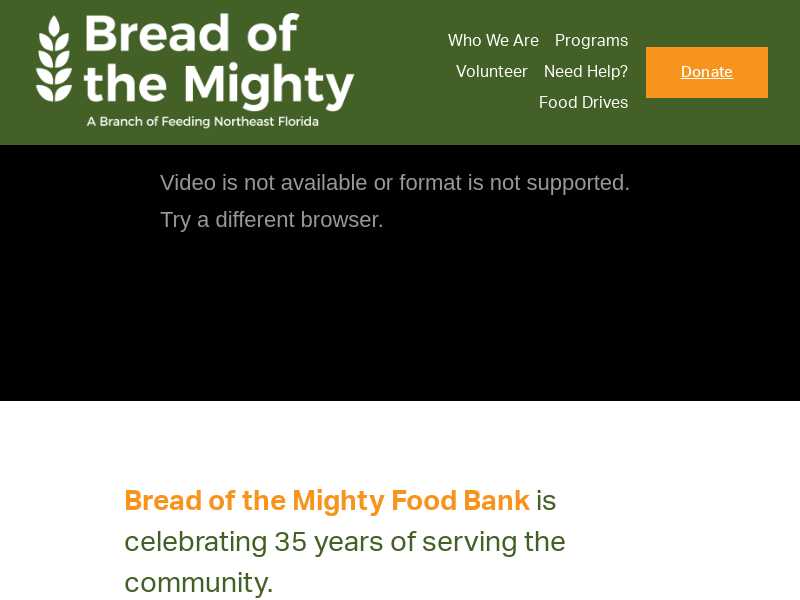 Bread of The Mighty Food Bank