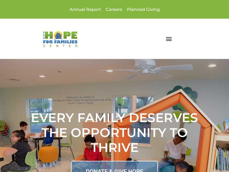 Hope For Families Center 720 4th Street, Vero Beach, FL