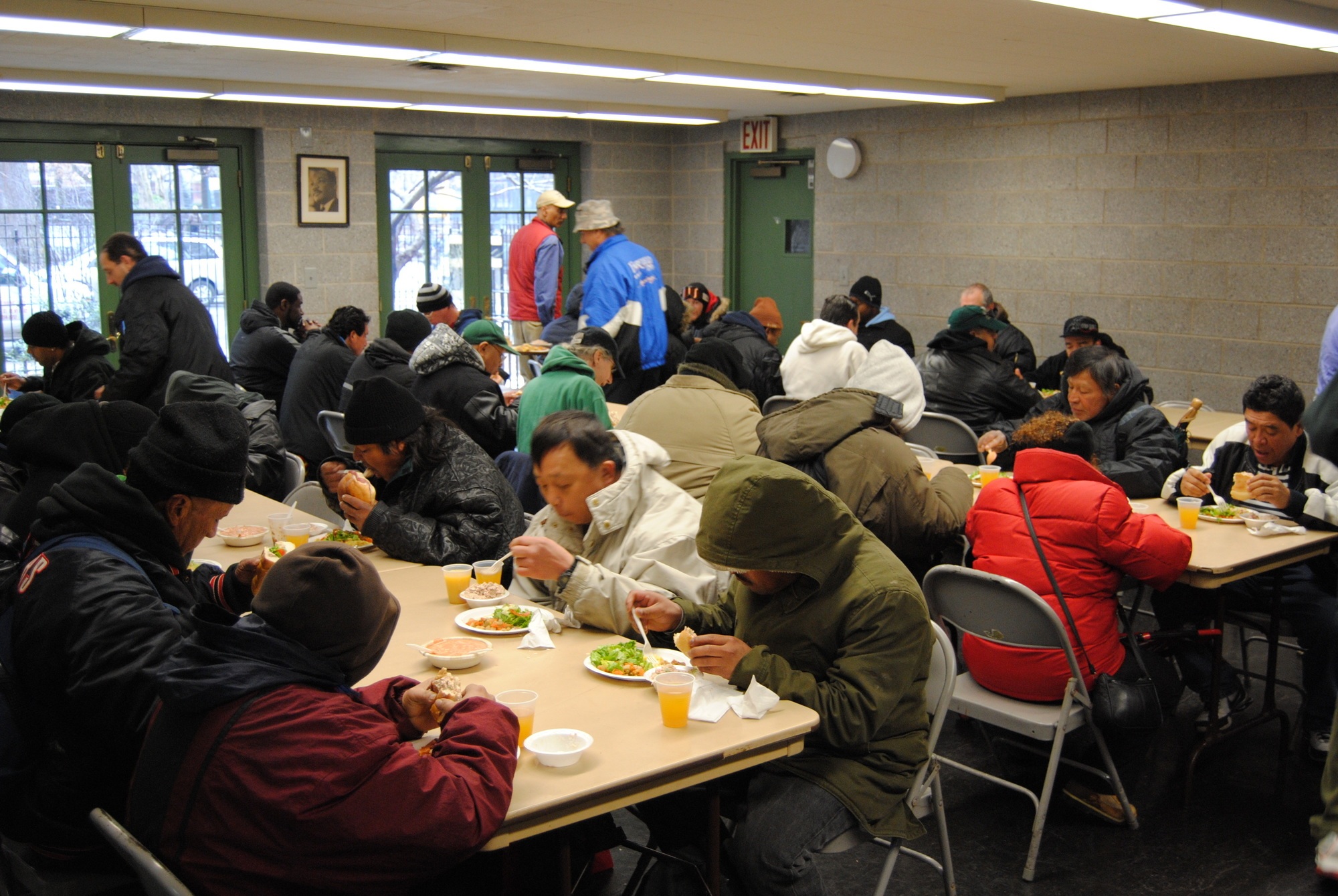 Trinity's Services and Food for the Homeless