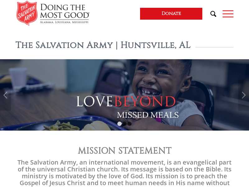 The Salvation Army Huntsville Emergency Shelter and Lodge
