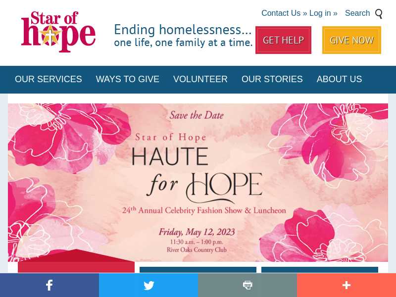 Star of Hope - Women & Family Emergency Shelter