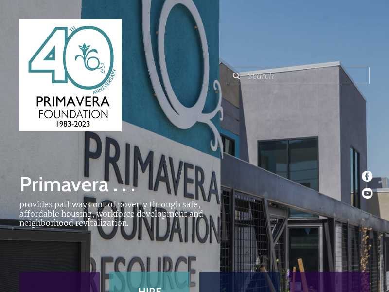 The Primavera Foundation Shelter for families