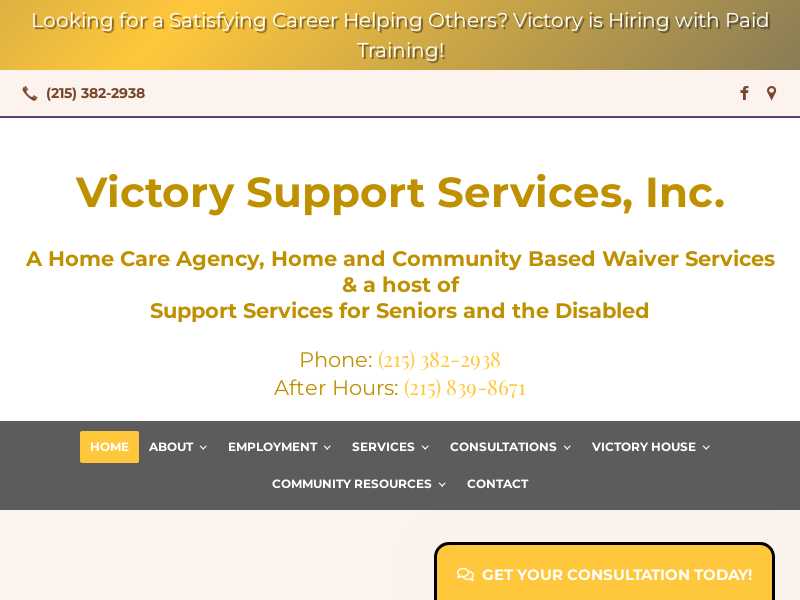 Victory Shelter Programs  Inc.